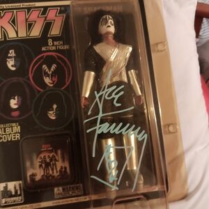 KISS Action Figure with Signature